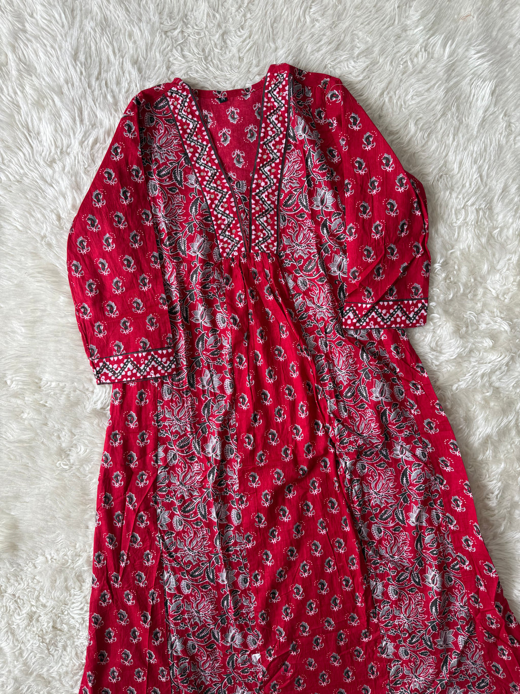 Budget Friendly Kurti Pant Dupatta Set
