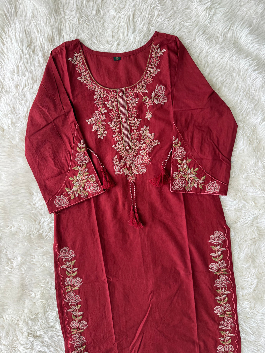 Premium Cotton Kurti Pant Dupatta Set