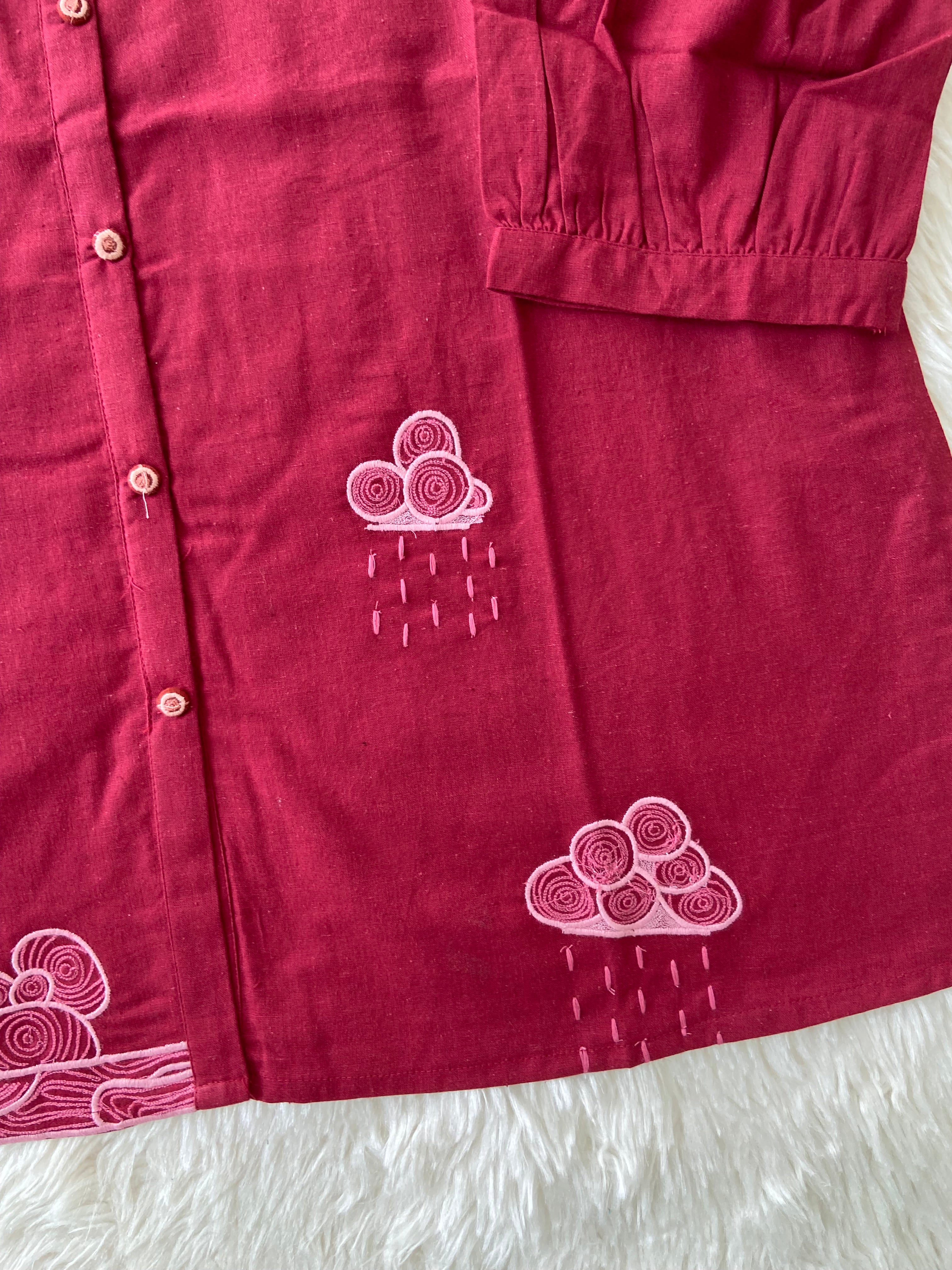 “Plus Size” Khadi Cotton Short Kurti