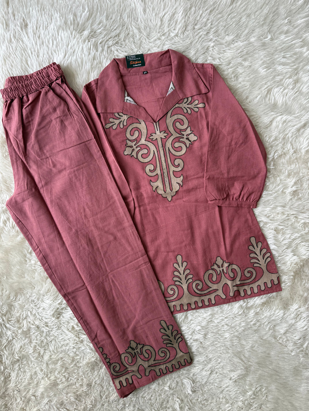 Soft Khadi Cotton Co-ord Set