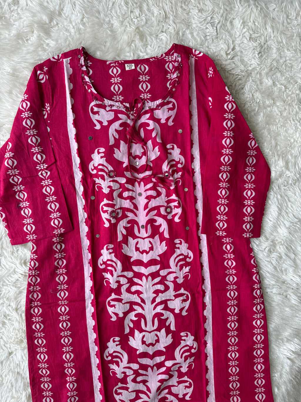 Premium Cotton Kurti Pant Dupatta Set