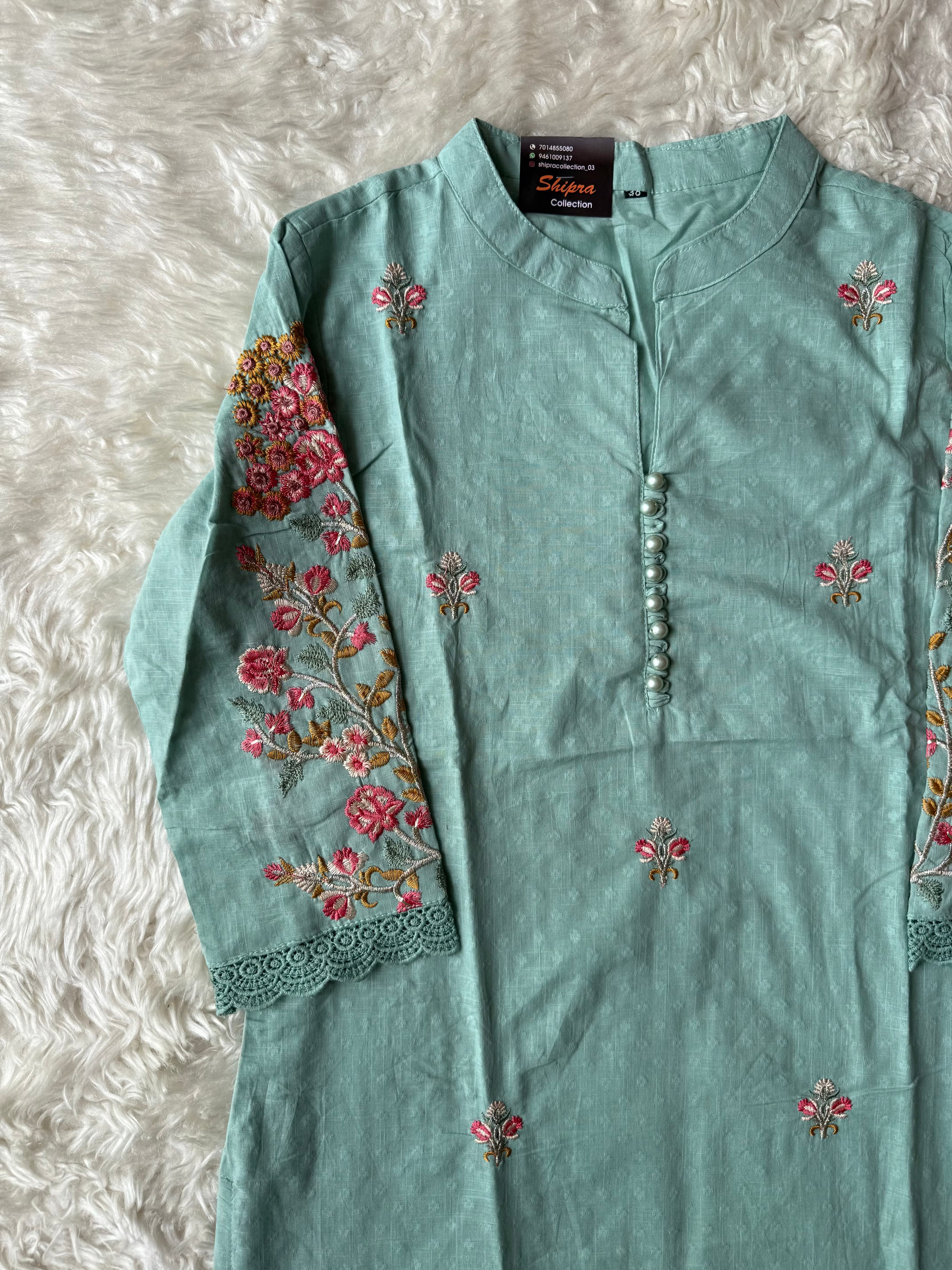 Premium Cotton Thread Work Collection
