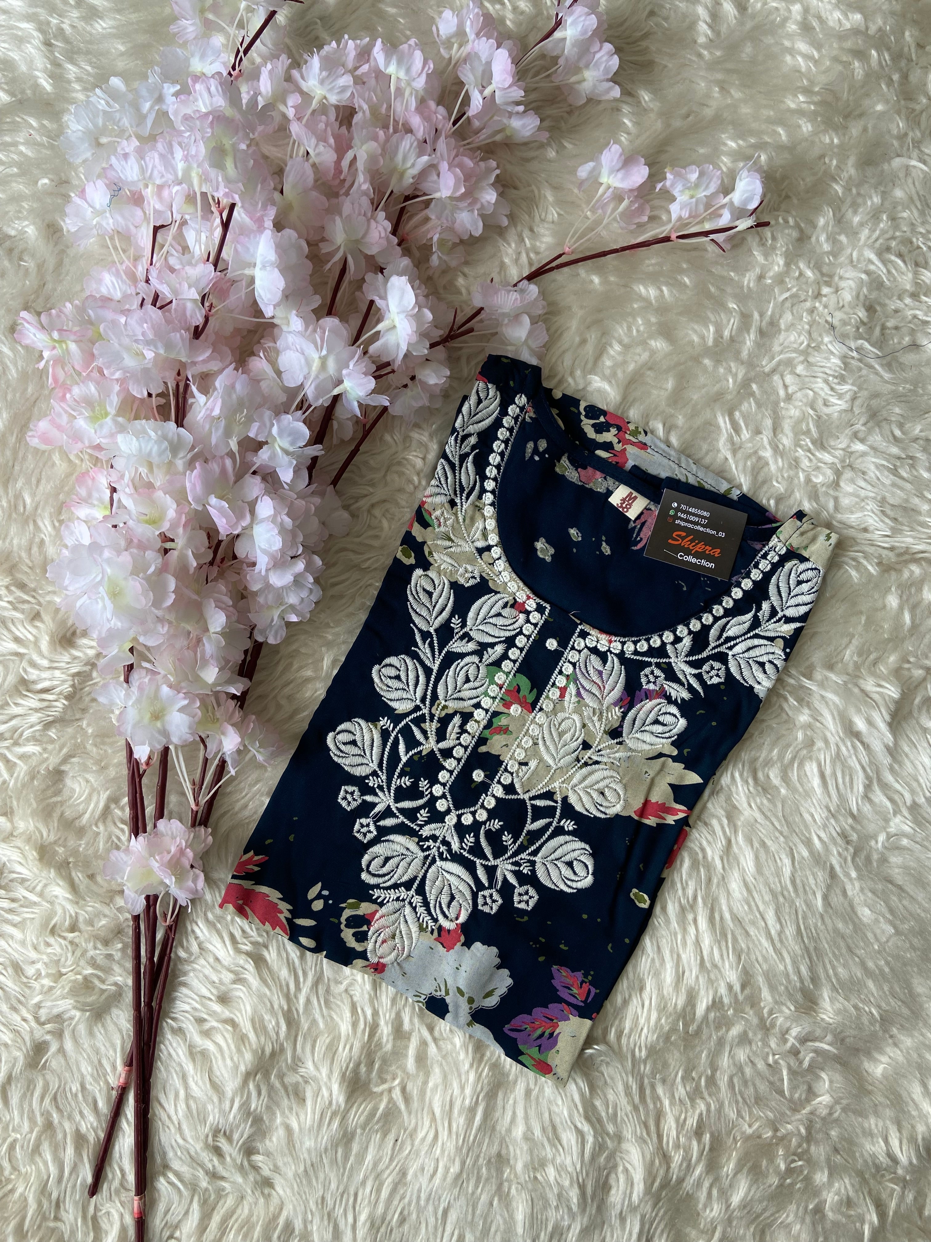 Rayon Short Kurti