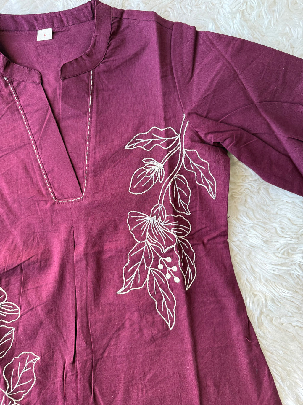 Khadi Cotton Short Kurti