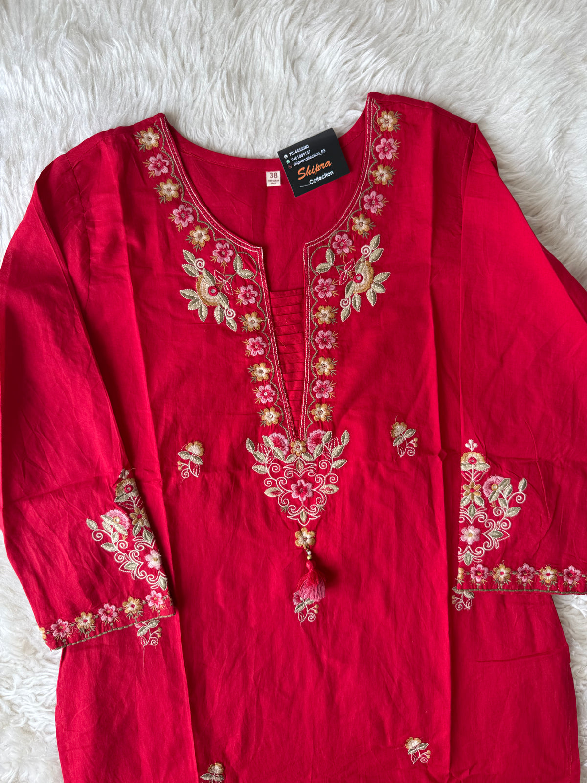 Premium Cotton Thread Work Collection
