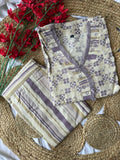 Khadi Cotton Kurti Pant Set