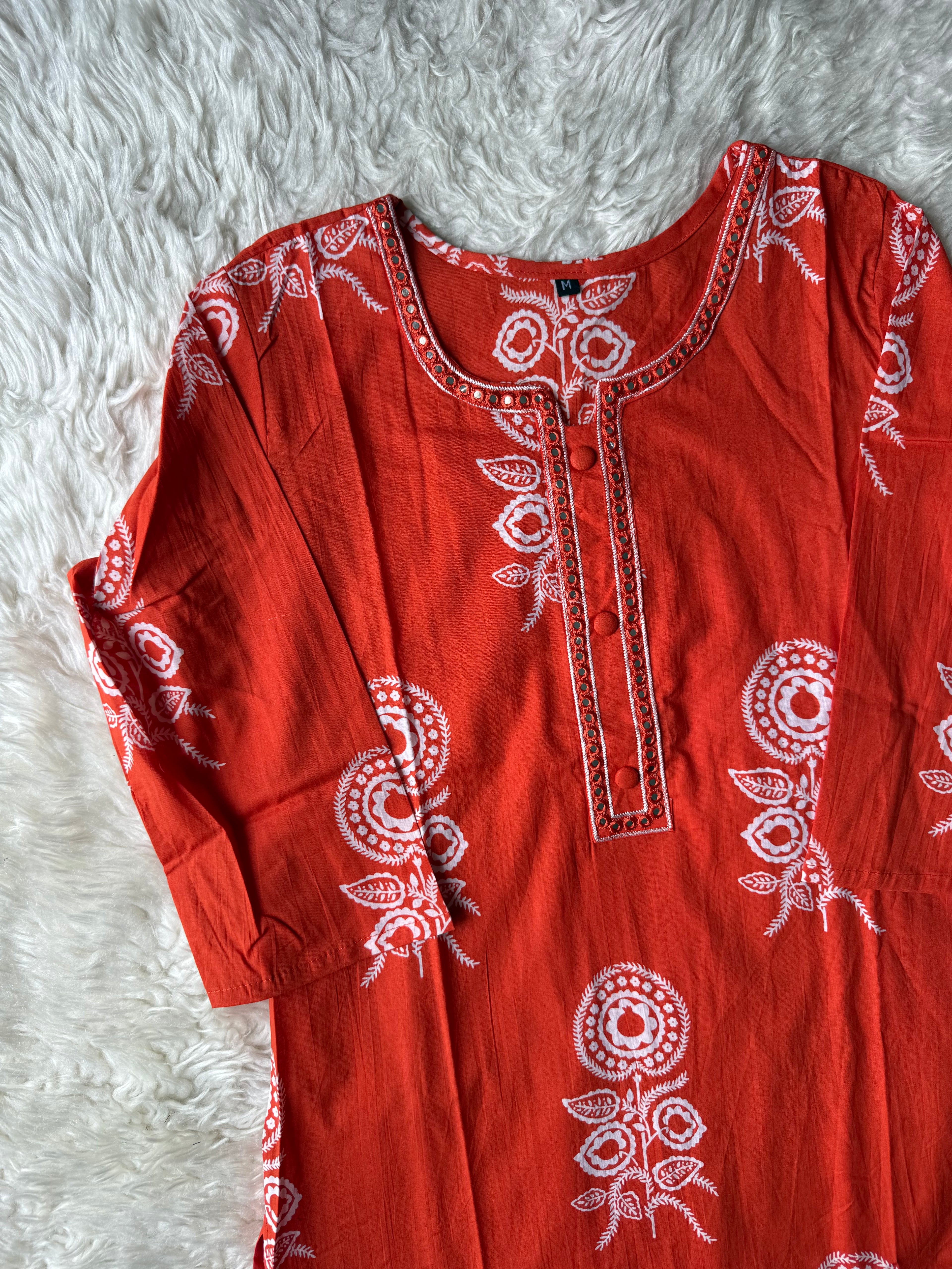 Pure Cotton Kurti
