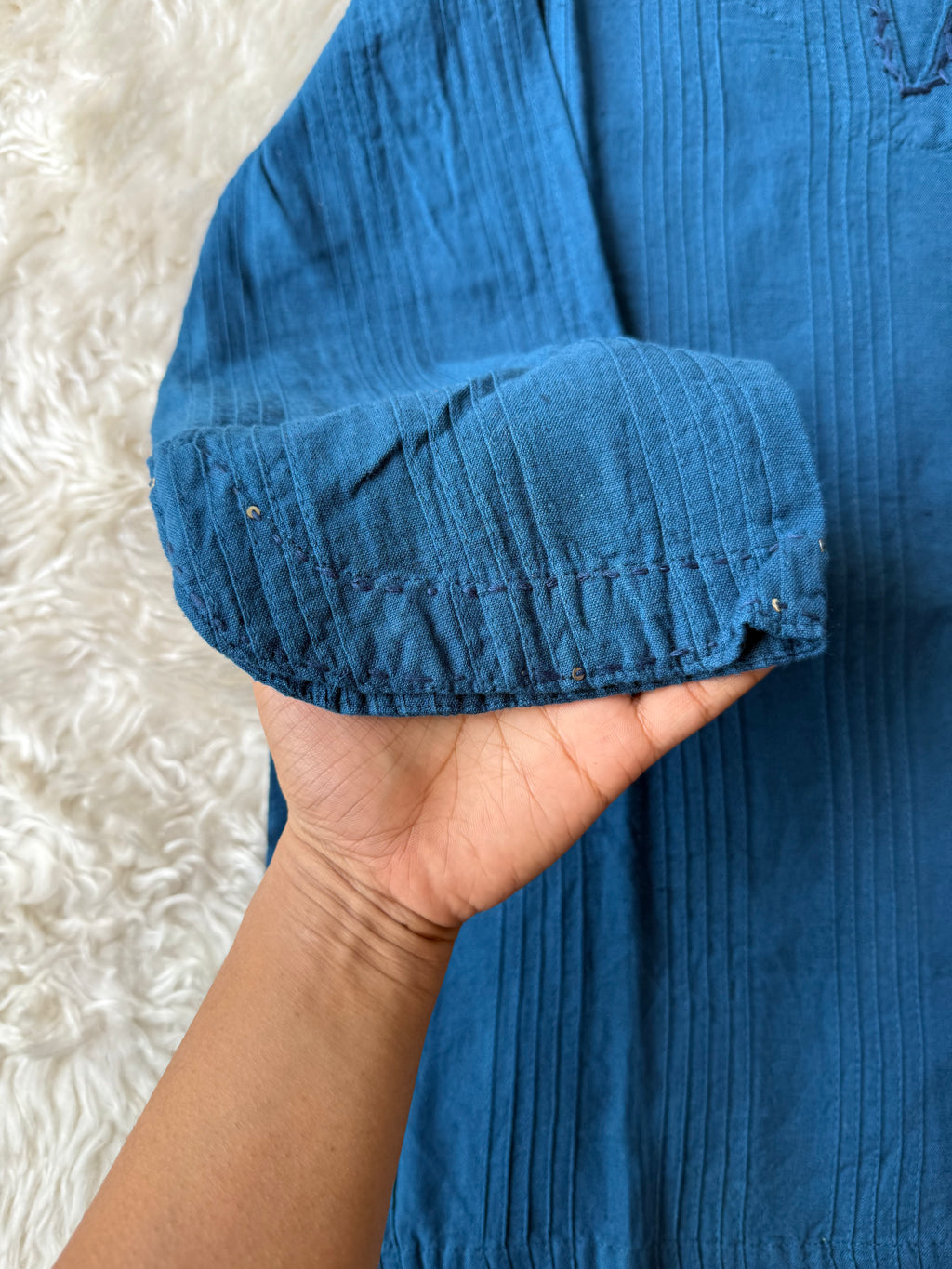 Khadi Cotton Short Kurti