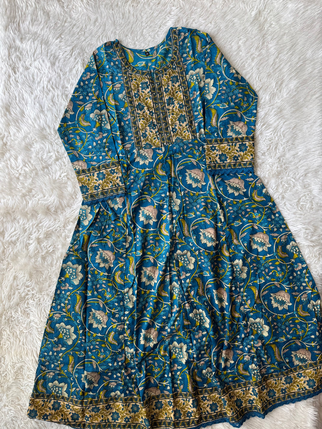 Budget Friendly FLARE Kurti Pant Dupatta Set