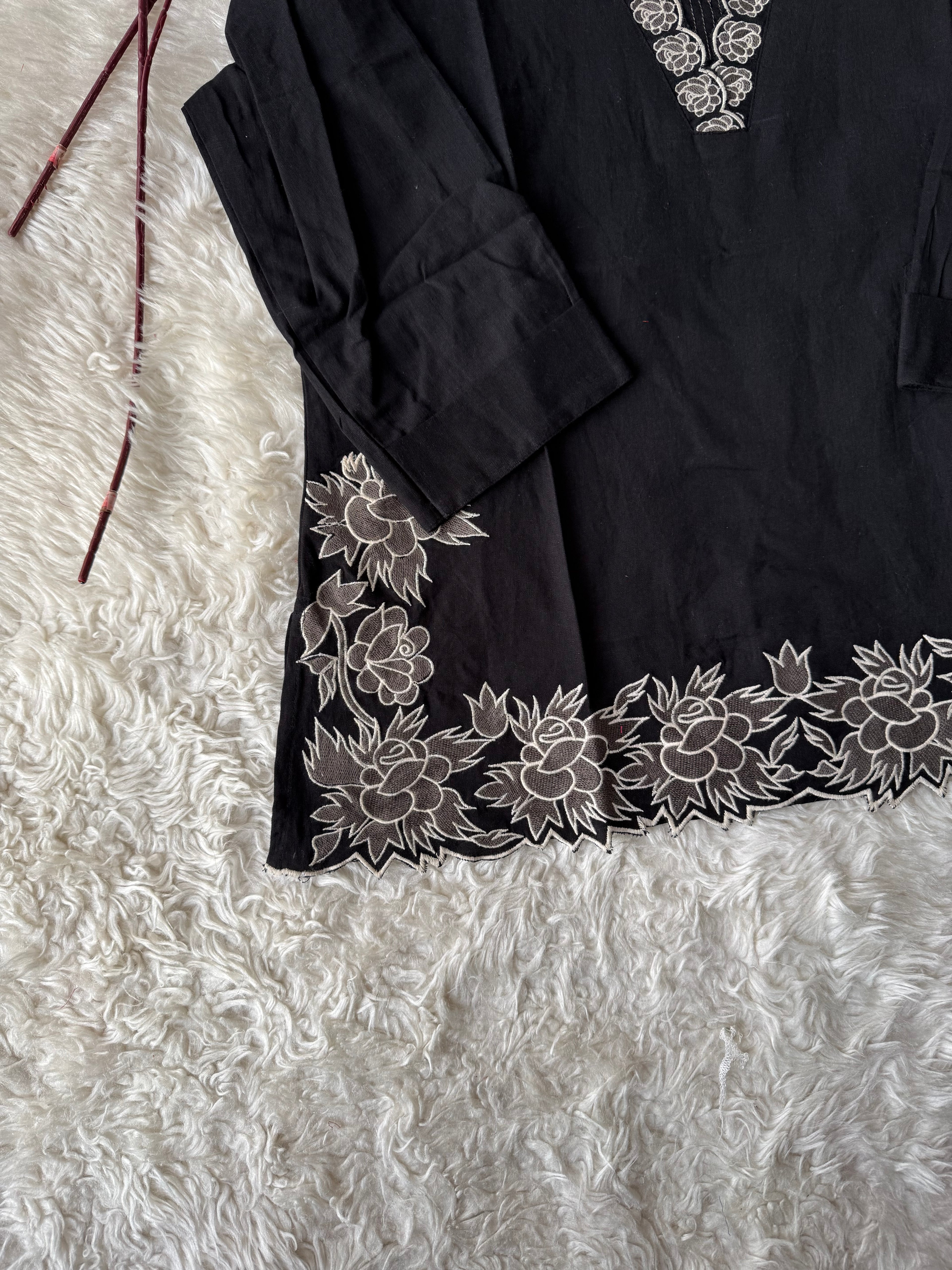 “Plus Size” Khadi Cotton Short Kurti