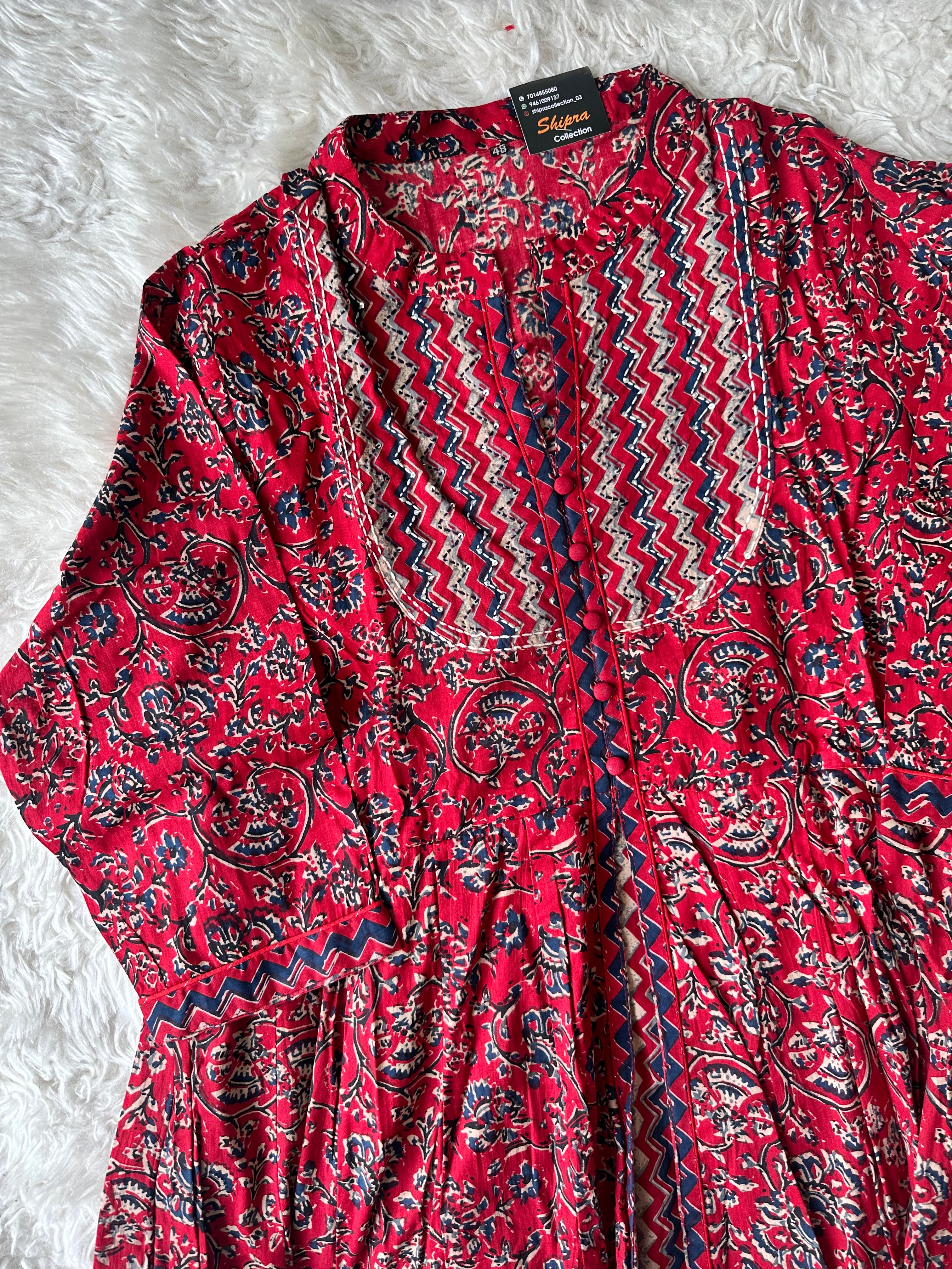 Premium Cotton Kurti Dupatta Set