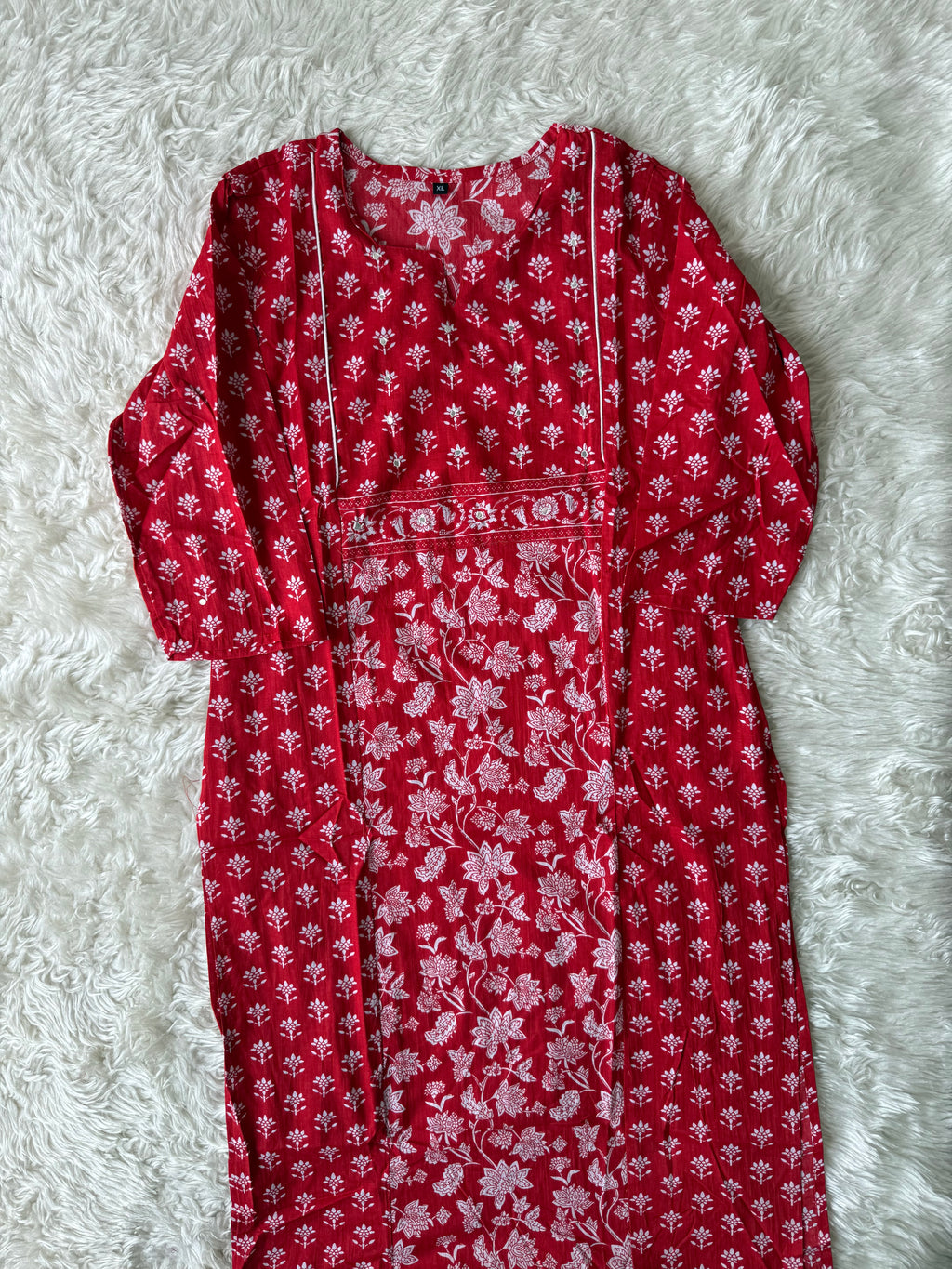 Pure Cotton Kurti Pant Set