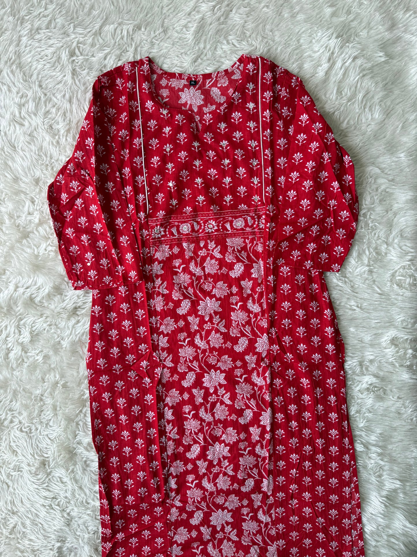 Pure Cotton Kurti Pant Set