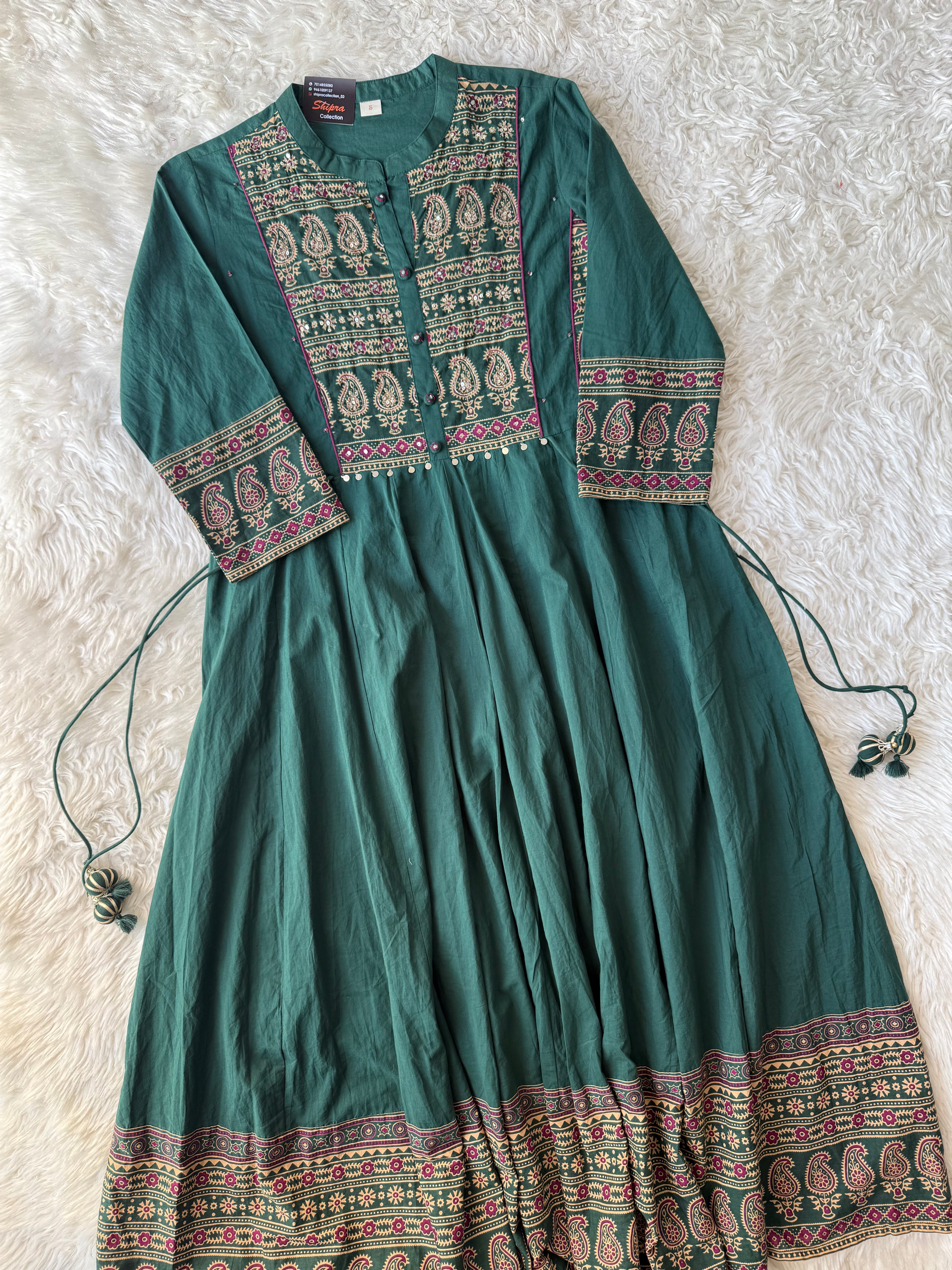 Premium Cotton Kurti Pant Dupatta Set