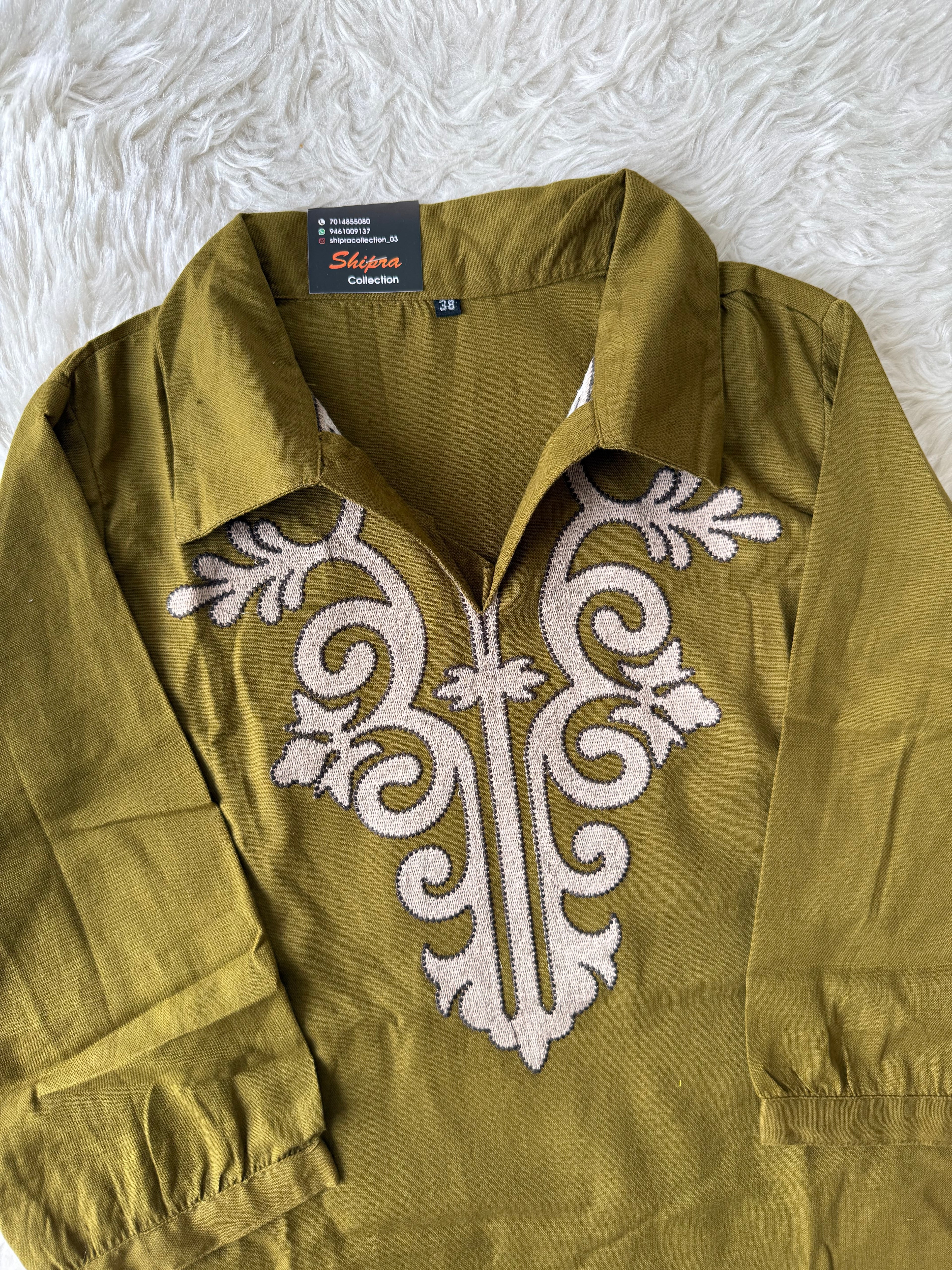 Soft Khadi Cotton Co-ord Set