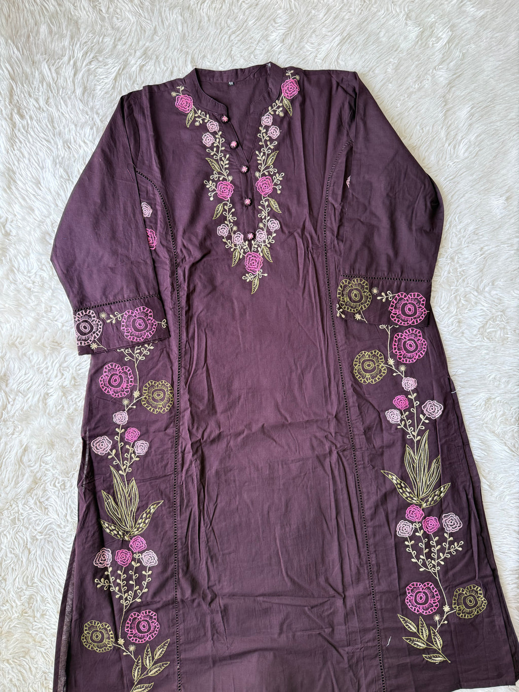 Premium Cotton Kurti Pant Dupatta Set