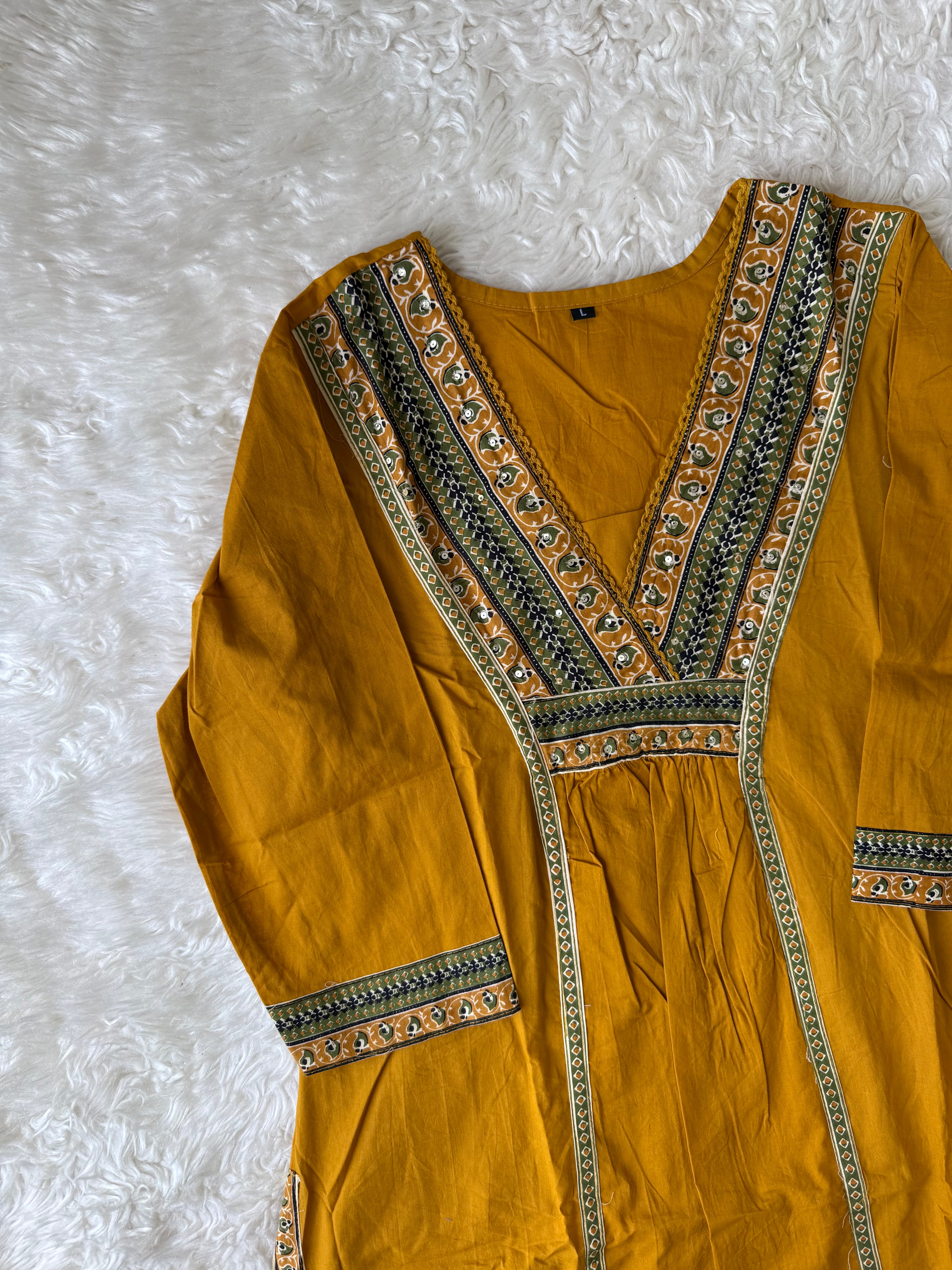 Budget Friendly Kurti Pant Dupatta Set