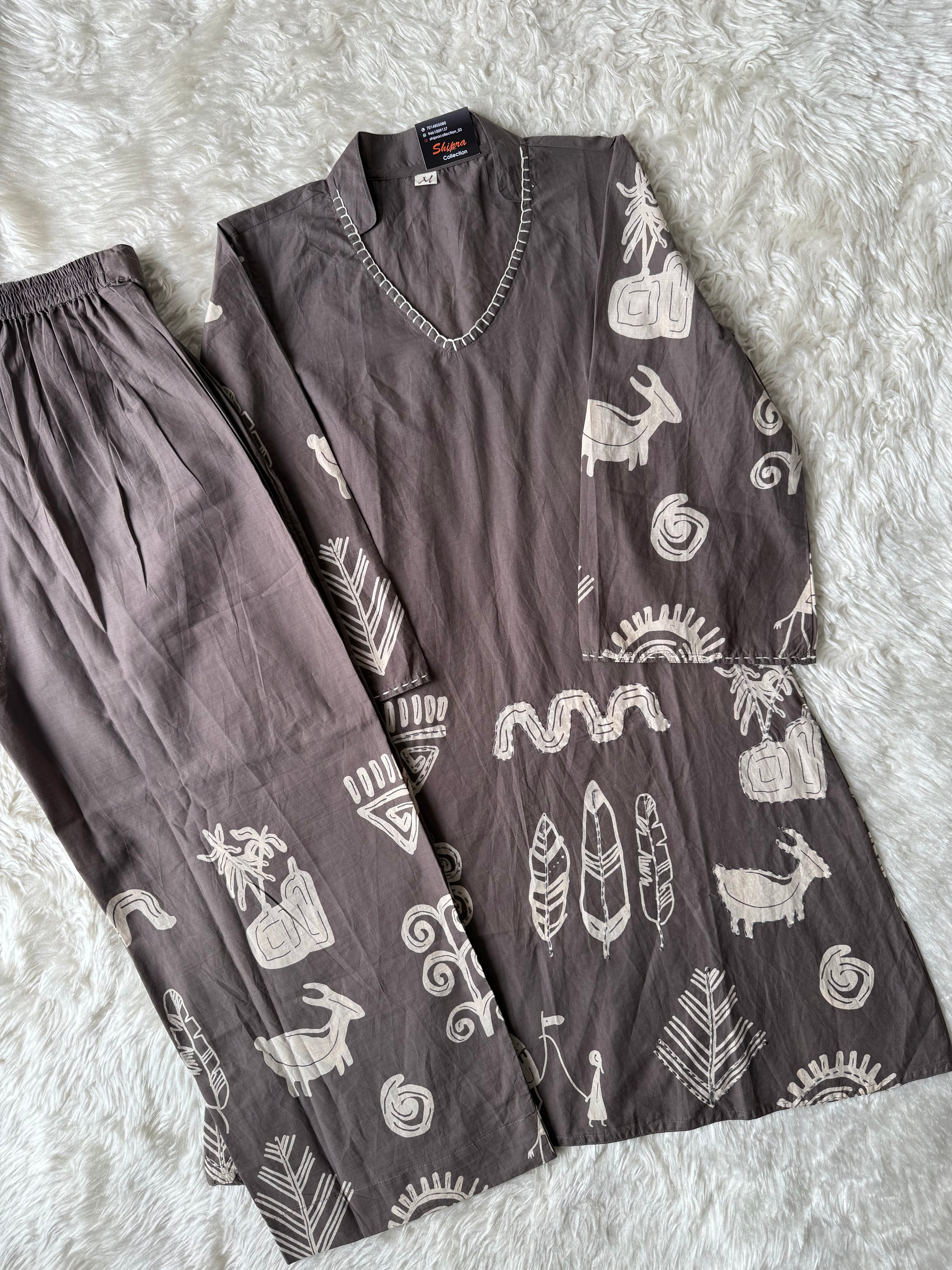Pure Cotton Co-ord Set