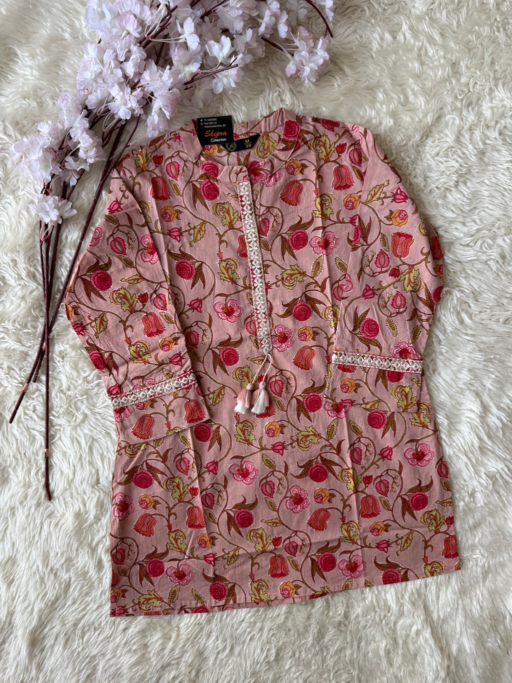 Premium Cotton Short Kurti