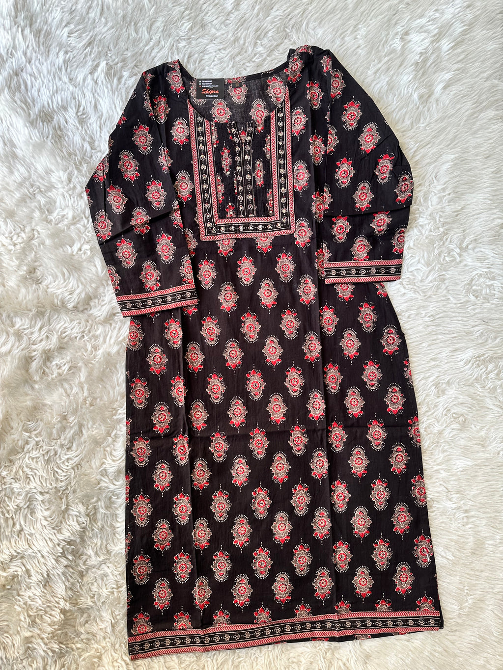 Premium Cotton Kurti Pant Dupatta Set
