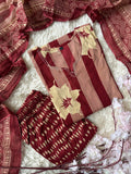 Budget Friendly Kurti Pant Dupatta Set