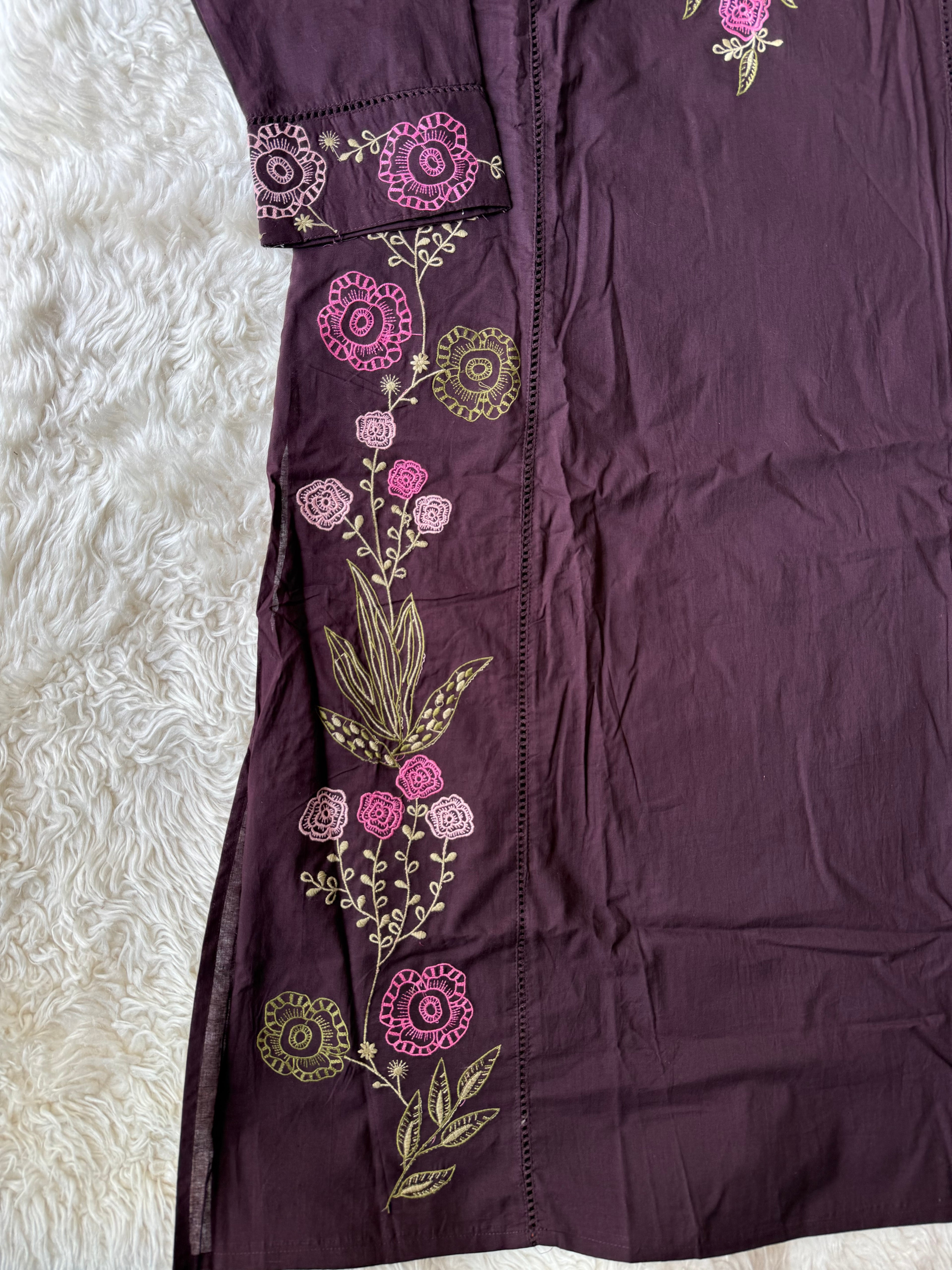 Premium Cotton Kurti Pant Dupatta Set