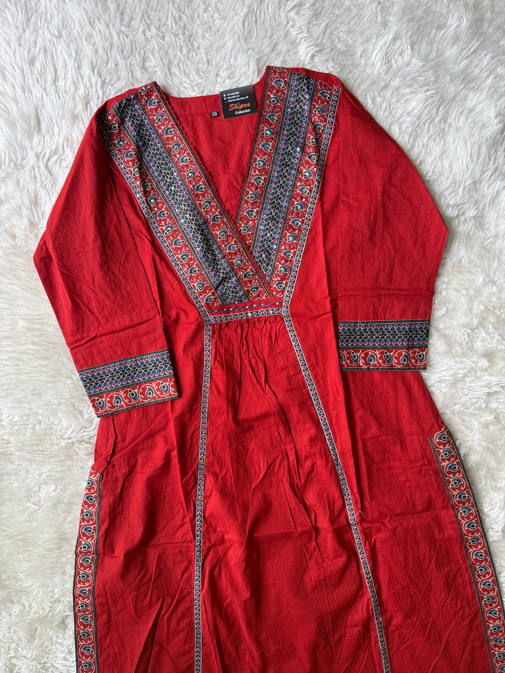Premium Cotton Kurti Pant Dupatta Set