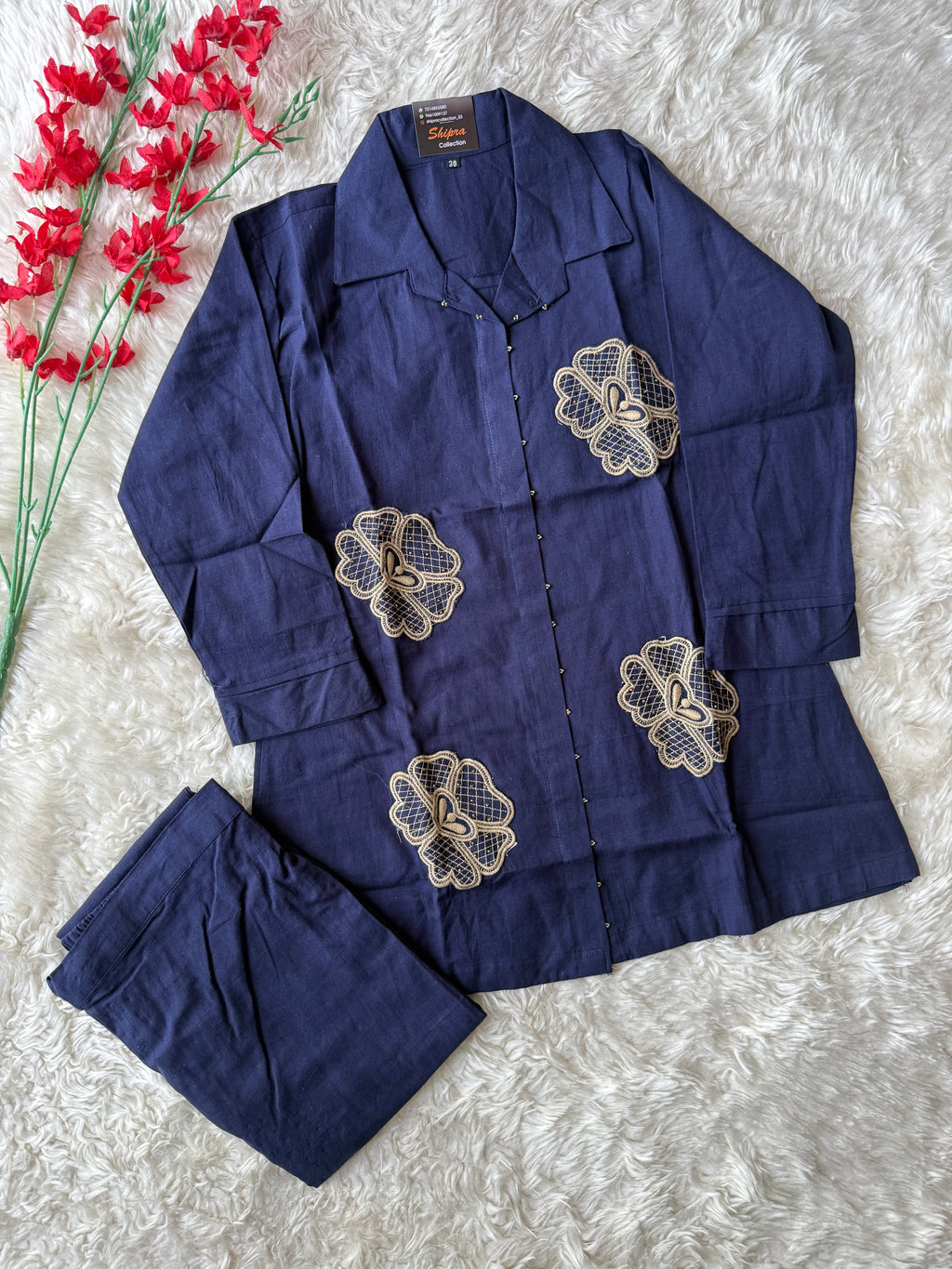 Soft Khadi Cotton Co-ord Set
