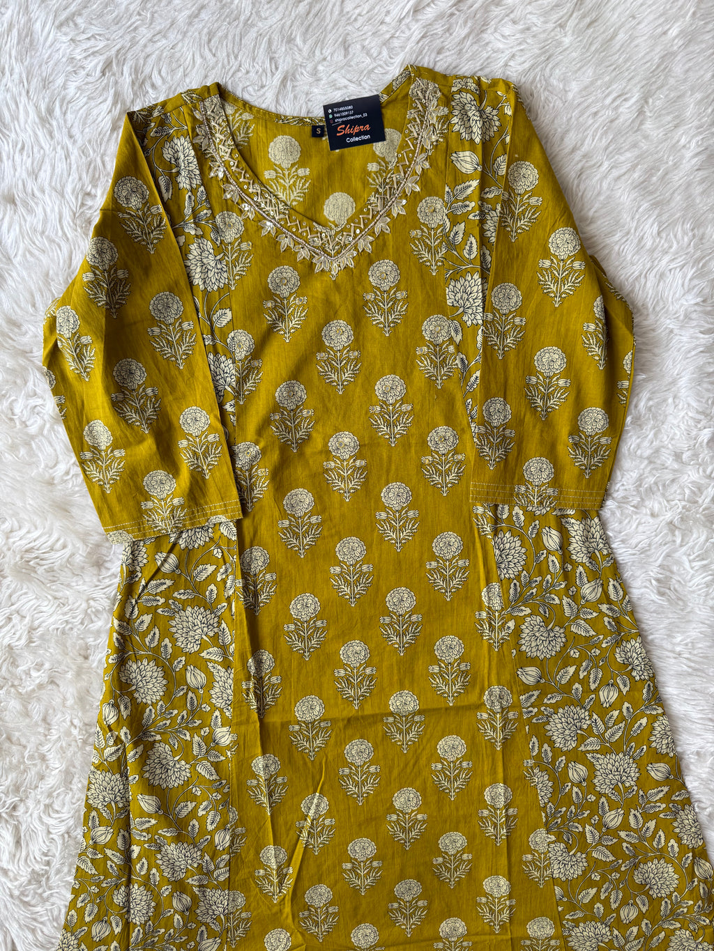 Premium Cotton Kurti Pant Dupatta Set
