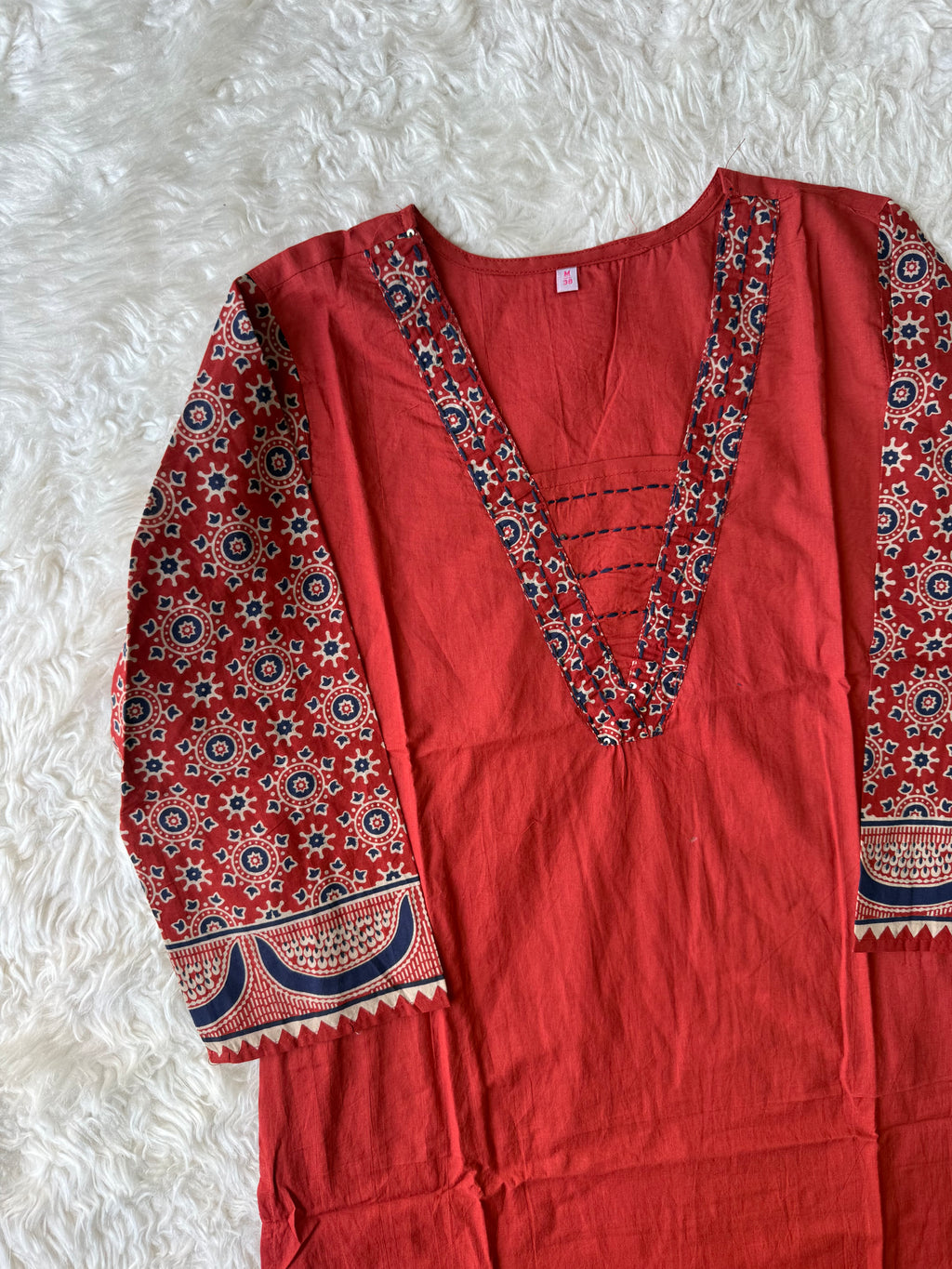 Premium Cotton Kurti Pant Dupatta Set