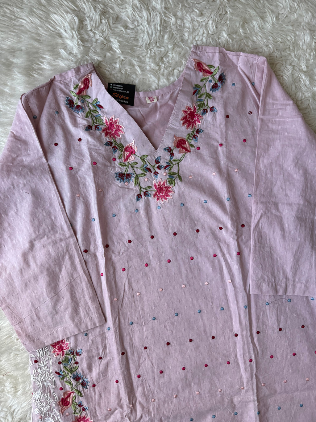 Premium Mul Cotton Thread Work Collection