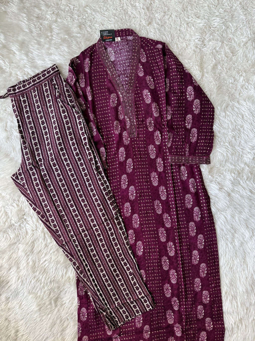 Soft Rayon Kurti Pant Set