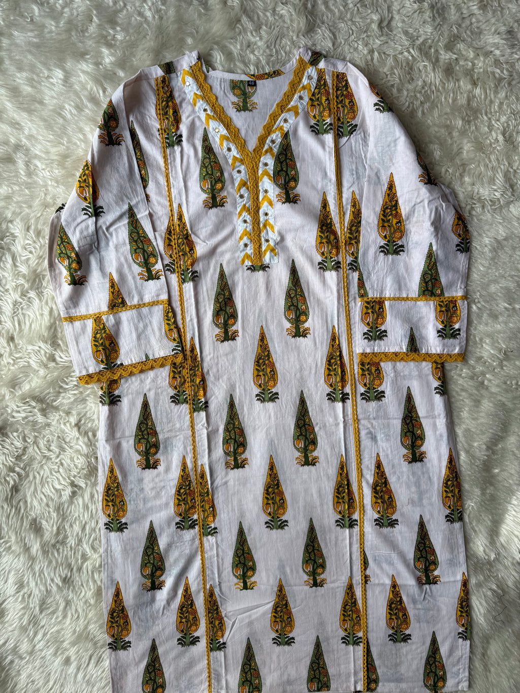 Cotton Kurti Pant Set