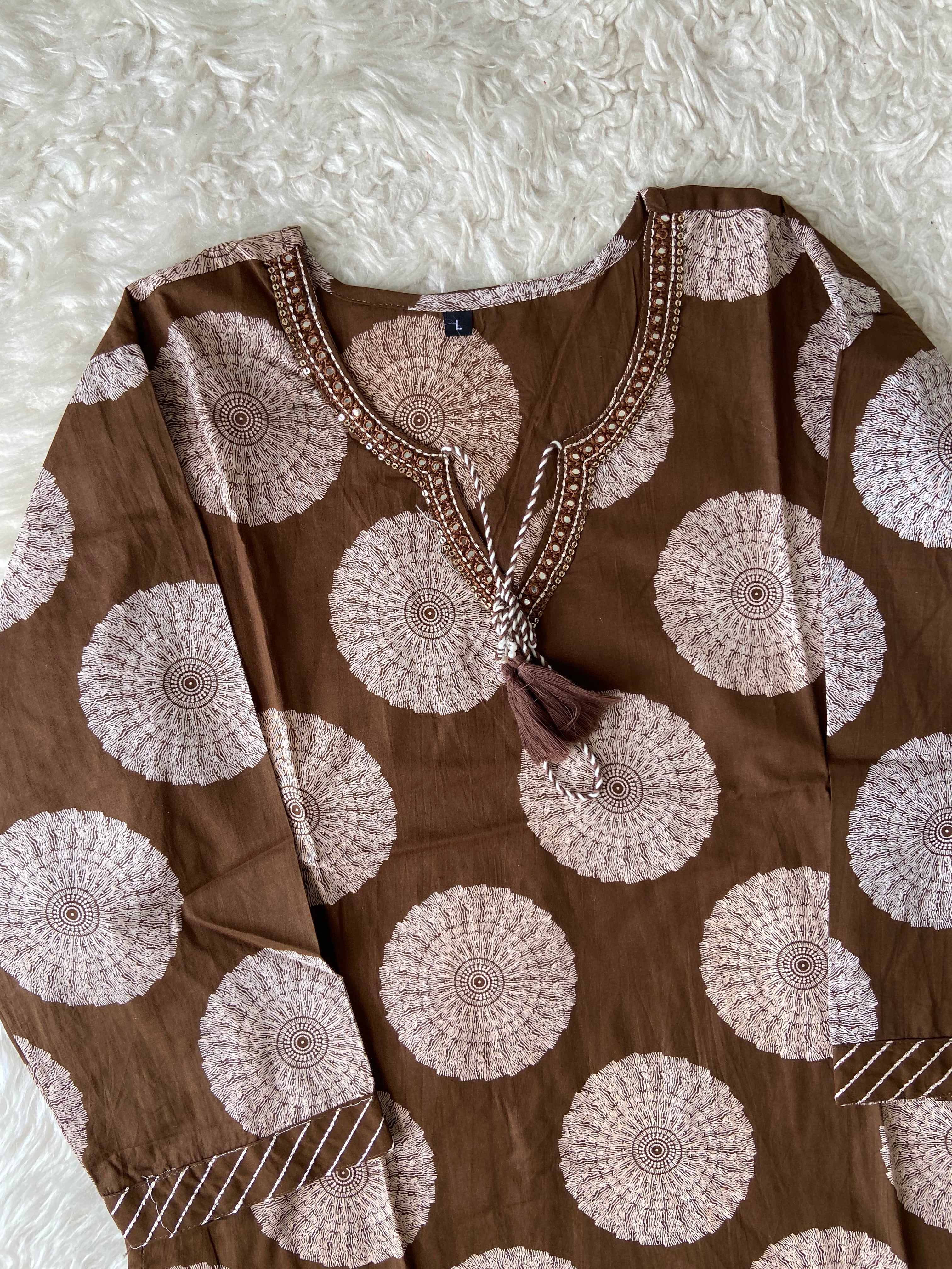 Budget Friendly Kurti Pant Dupatta Set