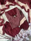 Budget Friendly Kurti Pant Dupatta Set