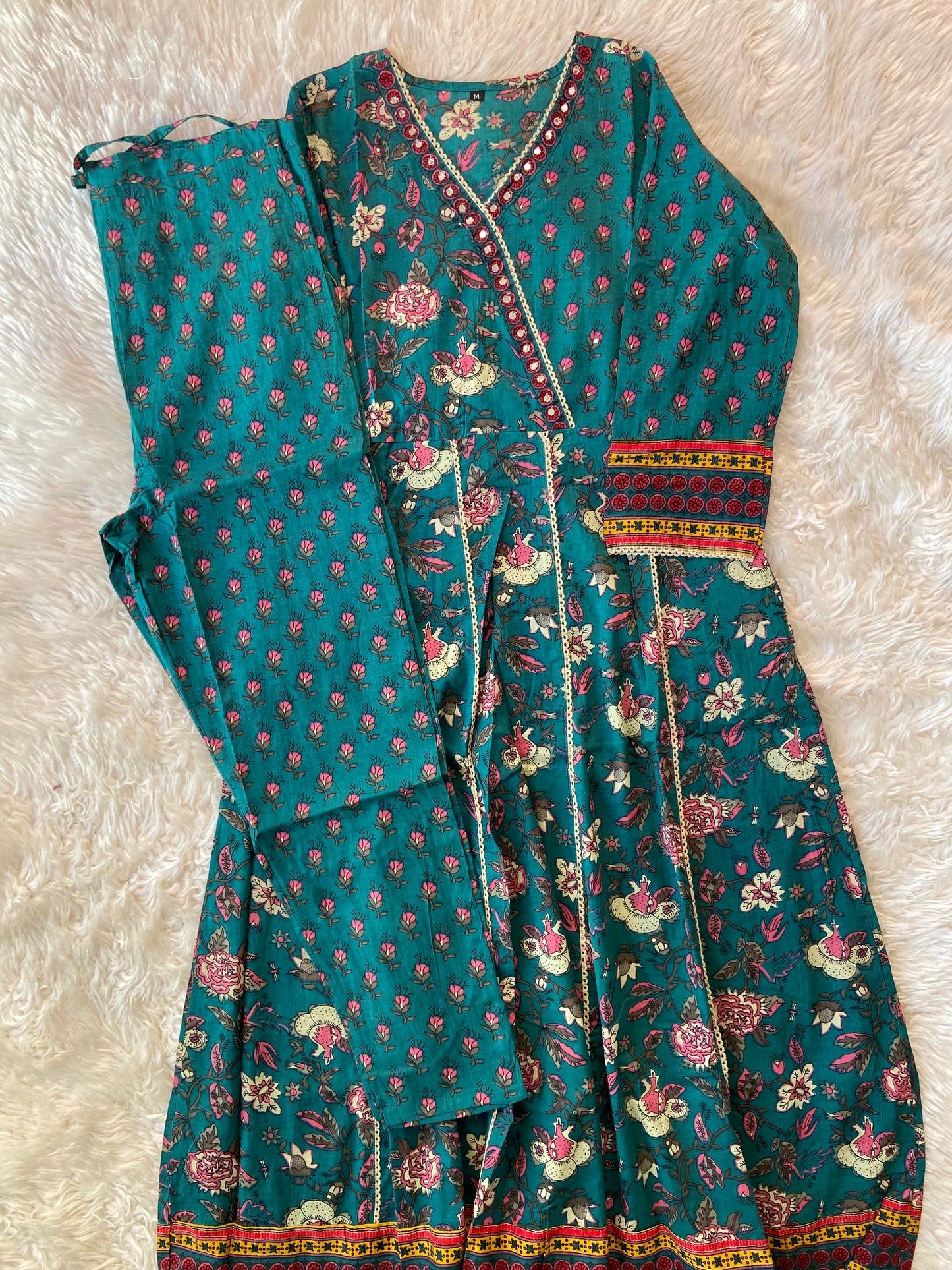 Cotton Kurti Pant Set