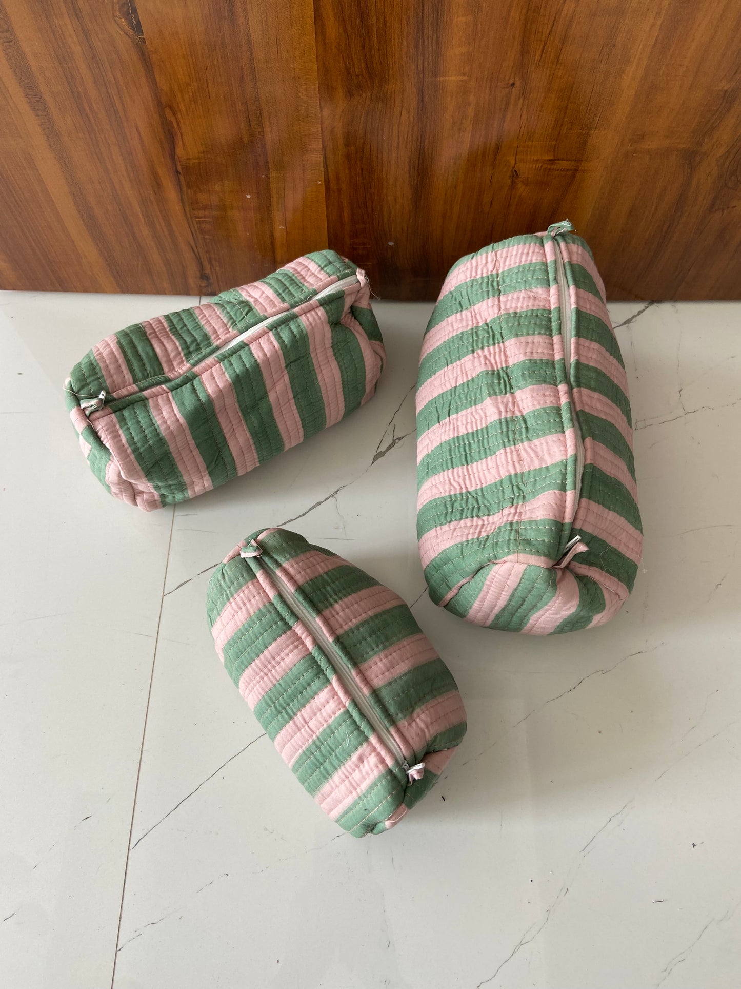 Cute 🌱 🌸 Utility Pouch (Set Of 3)
