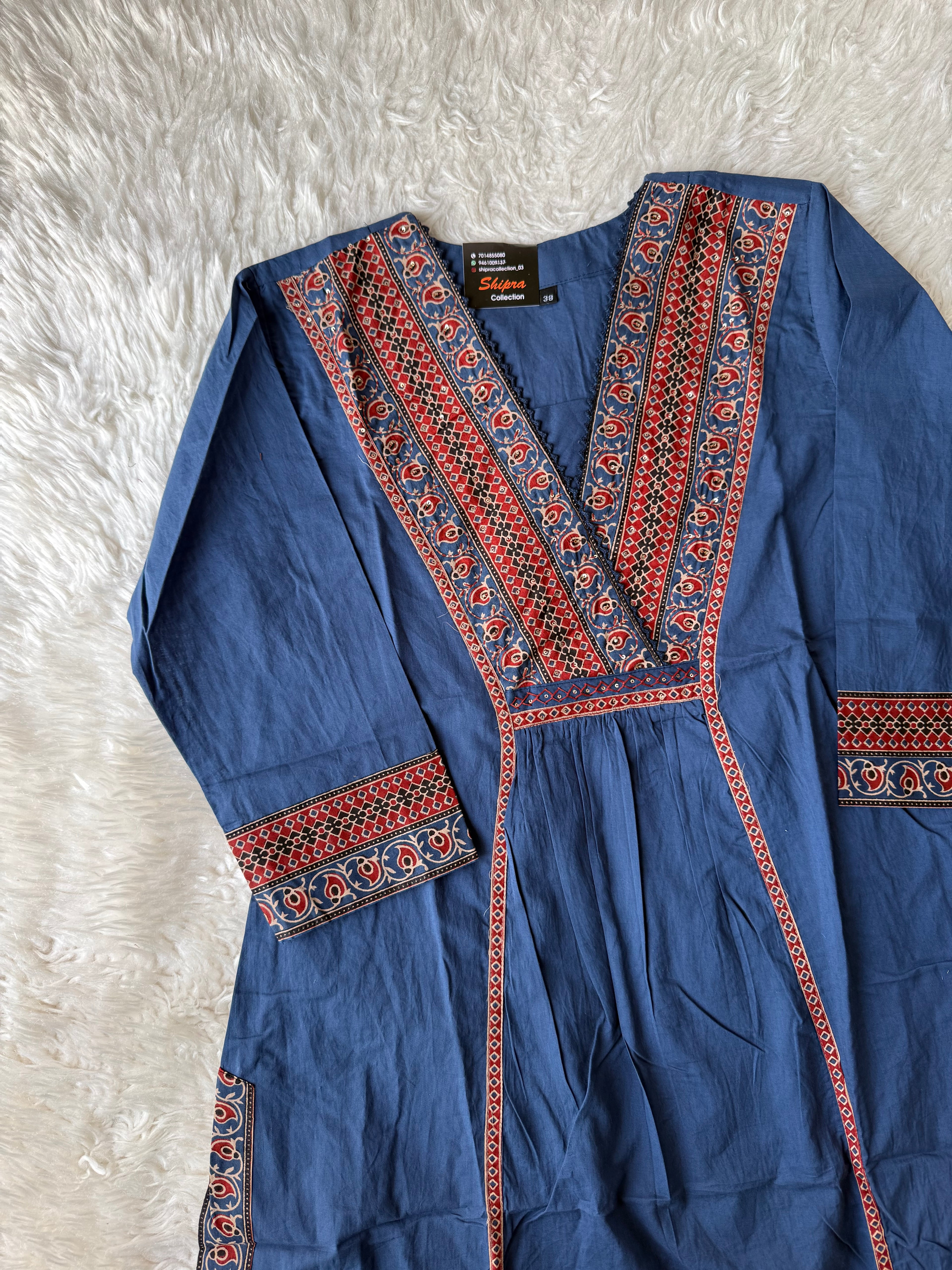 Premium Cotton Kurti Pant Dupatta Set