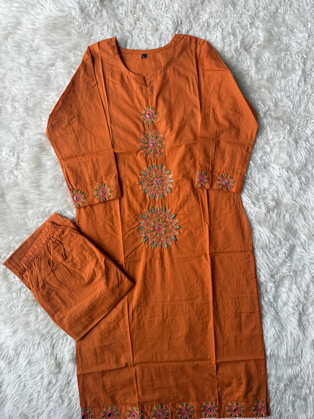 Cotton Kurti Pant Set