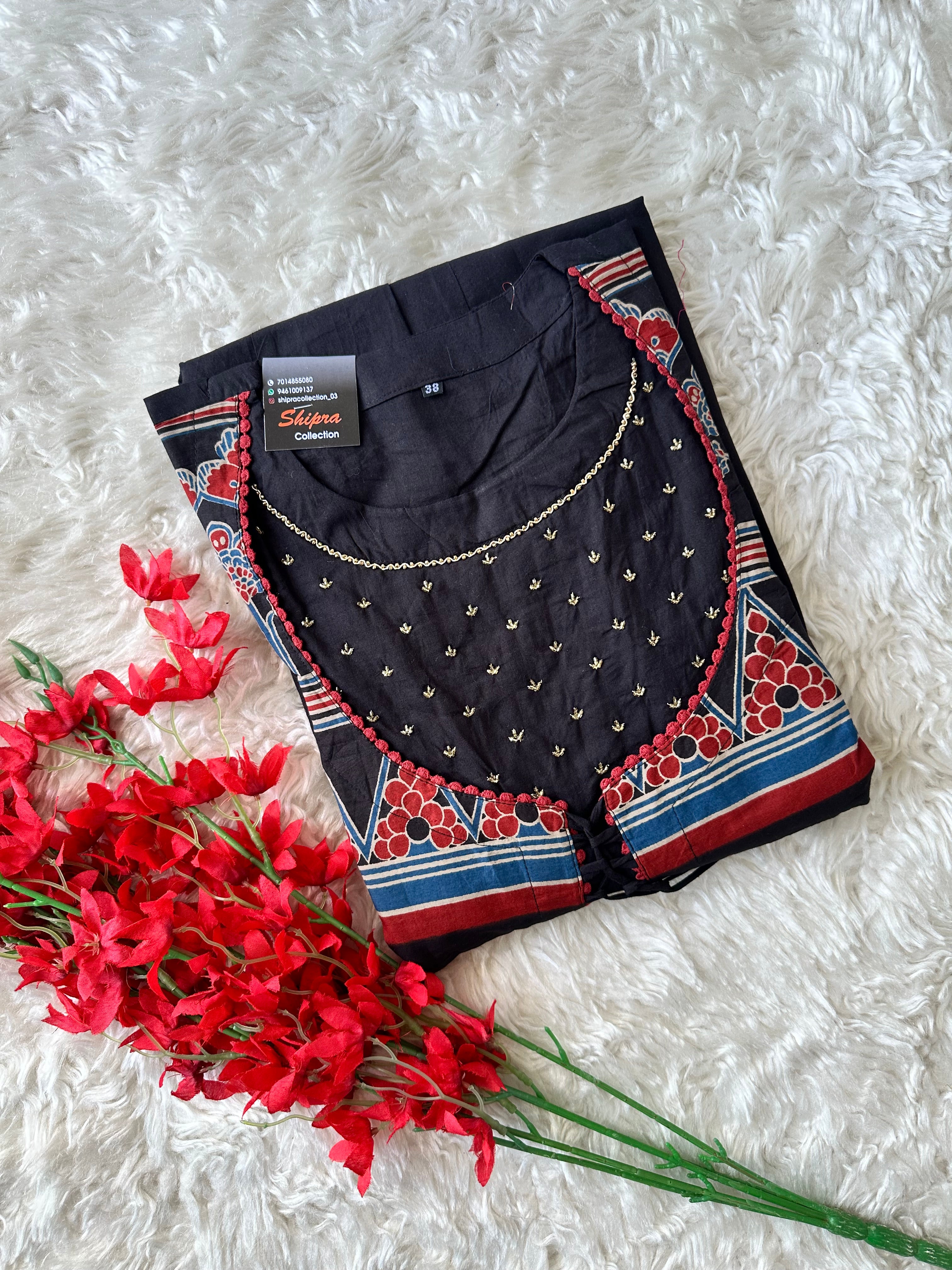 Premium Cotton Flare Kurti
