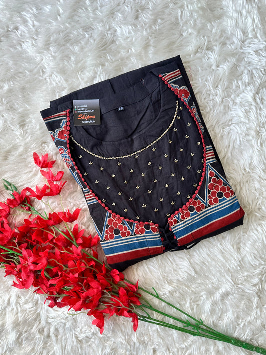 Premium Cotton Flare Kurti