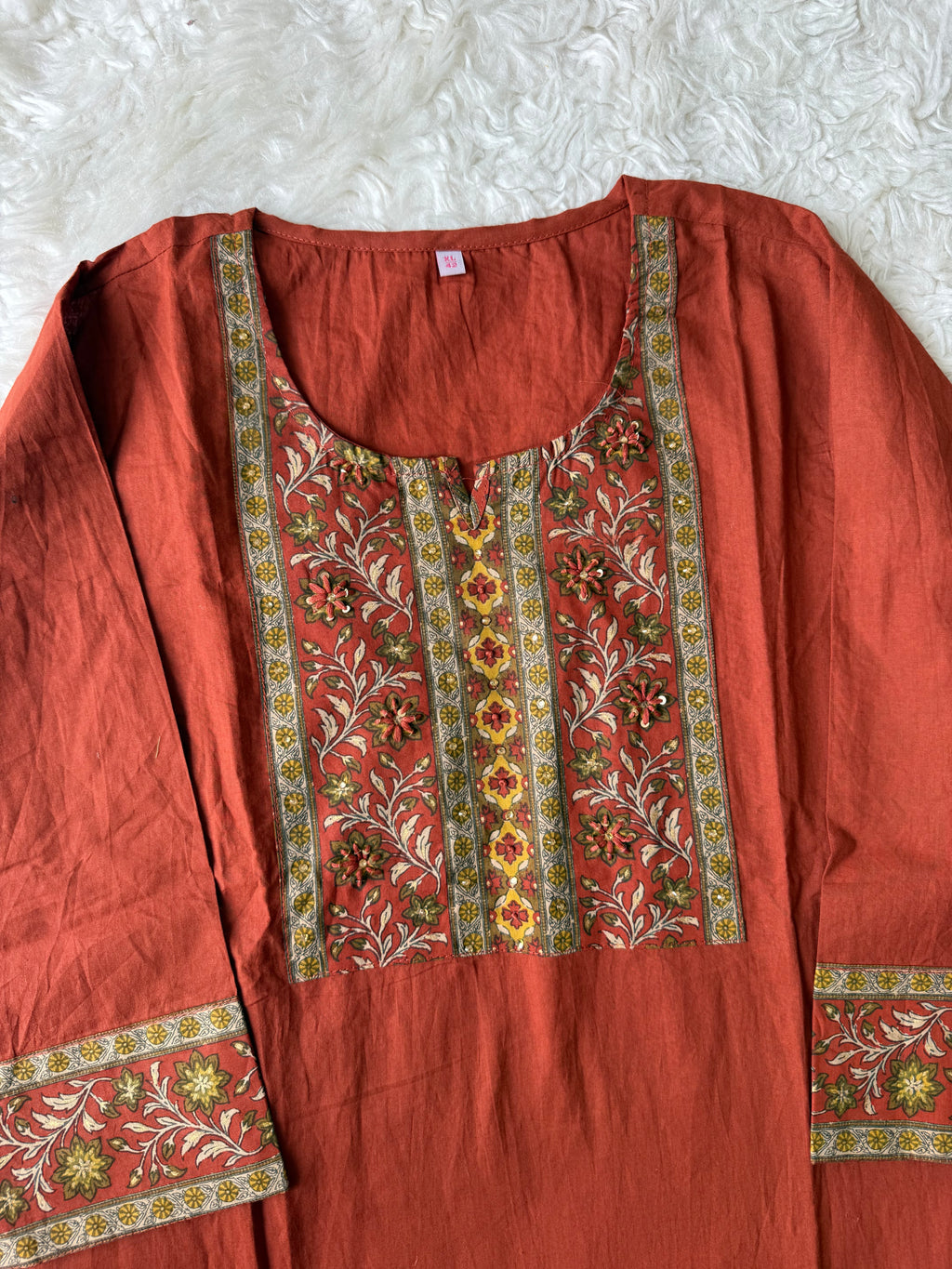 Premium Cotton Kurti Pant Dupatta Set