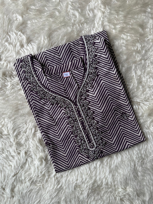 Pure Cotton Kurti