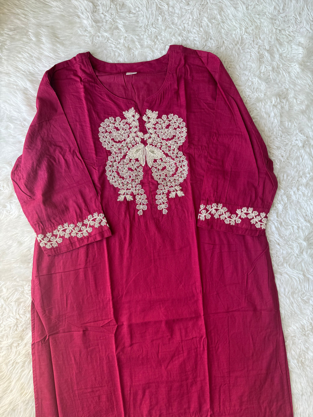 Premium Cotton Kurti Pant Dupatta Set