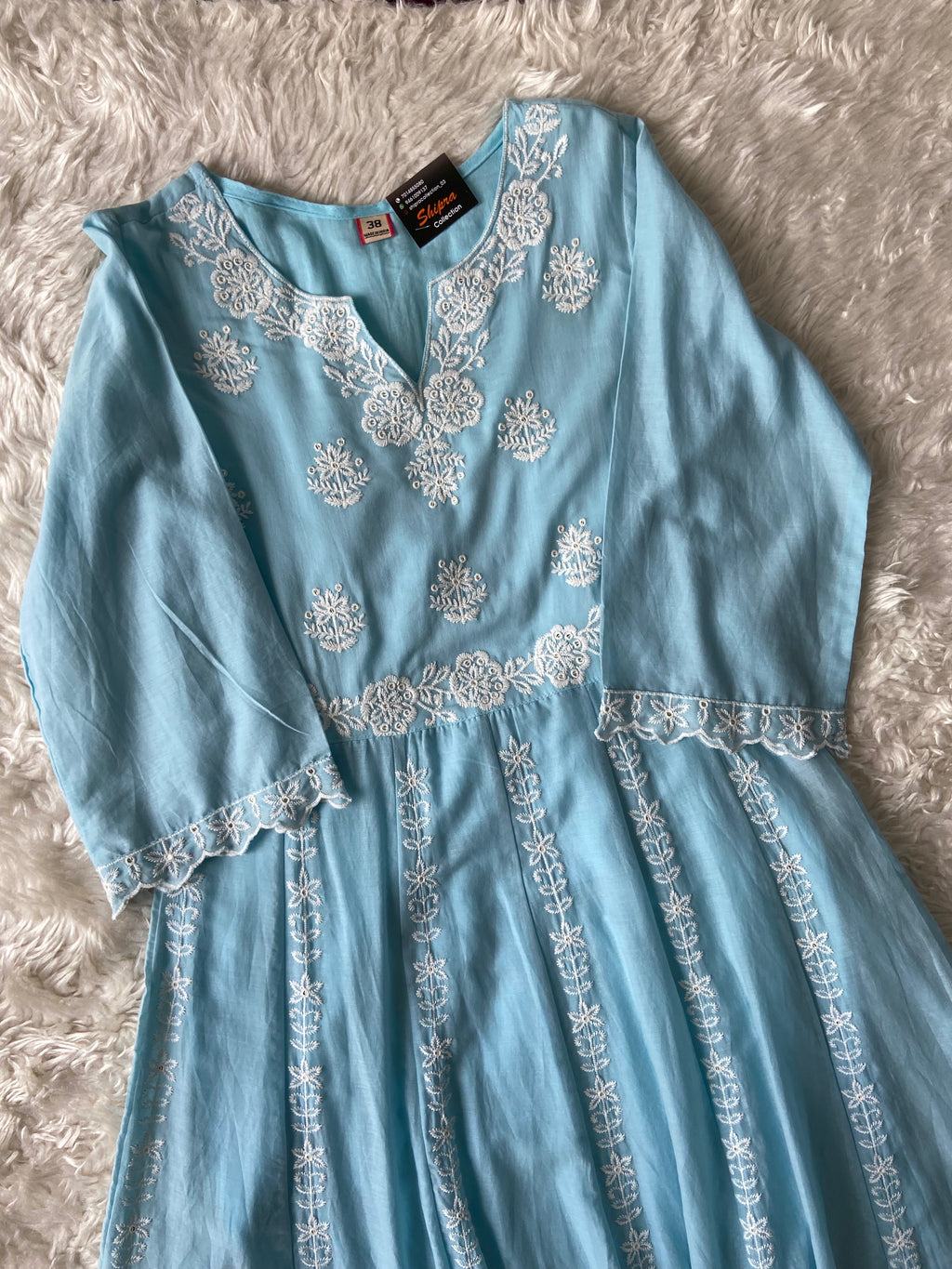 Premium Mul Cotton Thread Work Collection