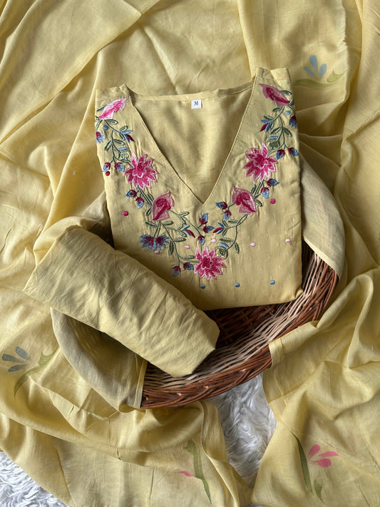 Premium Mul Cotton Thread Work Collection