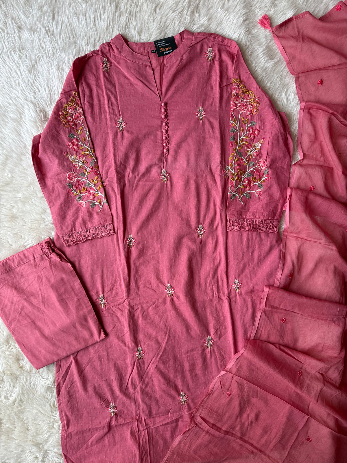 Premium Cotton Thread Work Collection