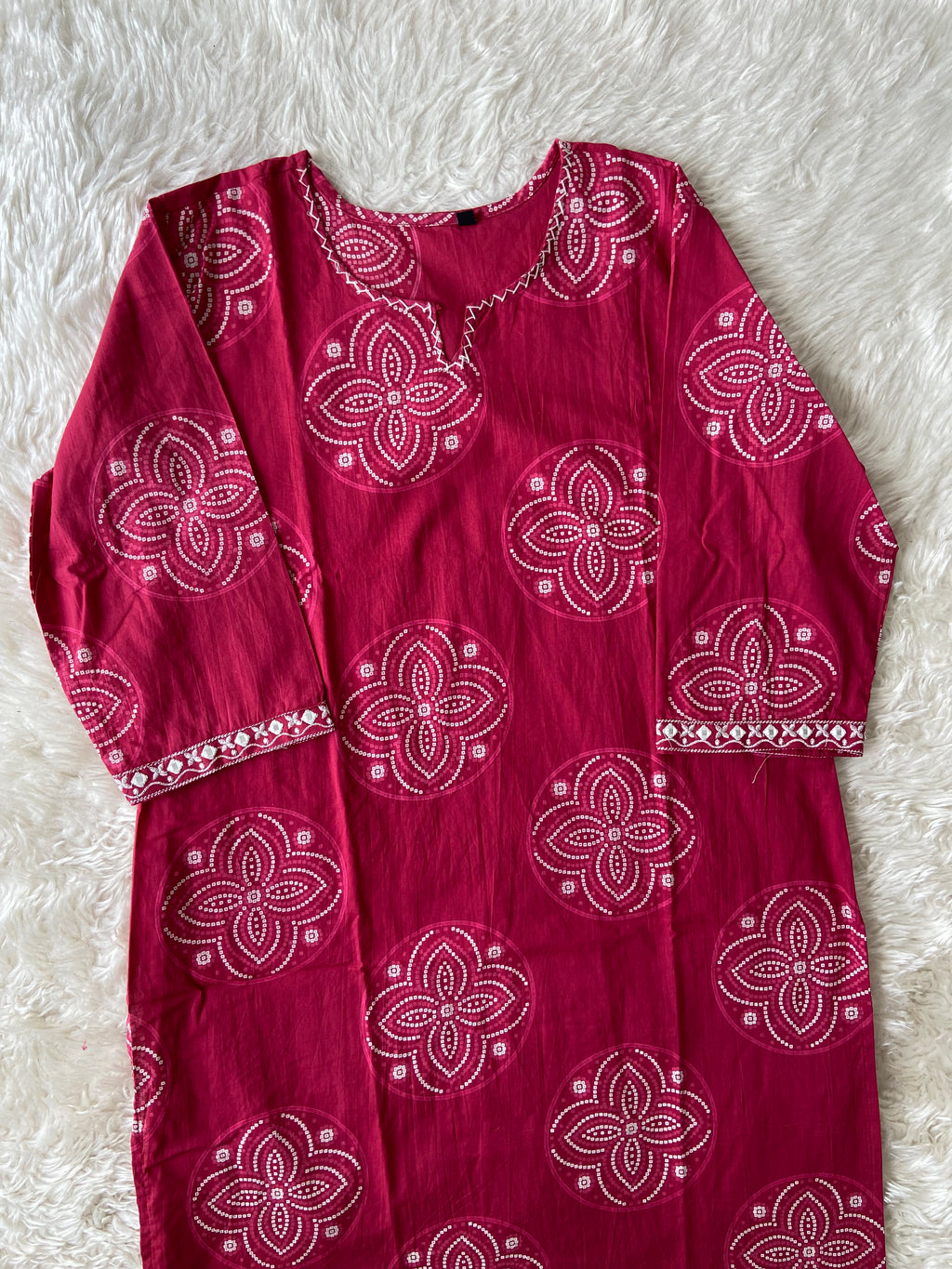 Budget Friendly Kurti Pant Dupatta Set