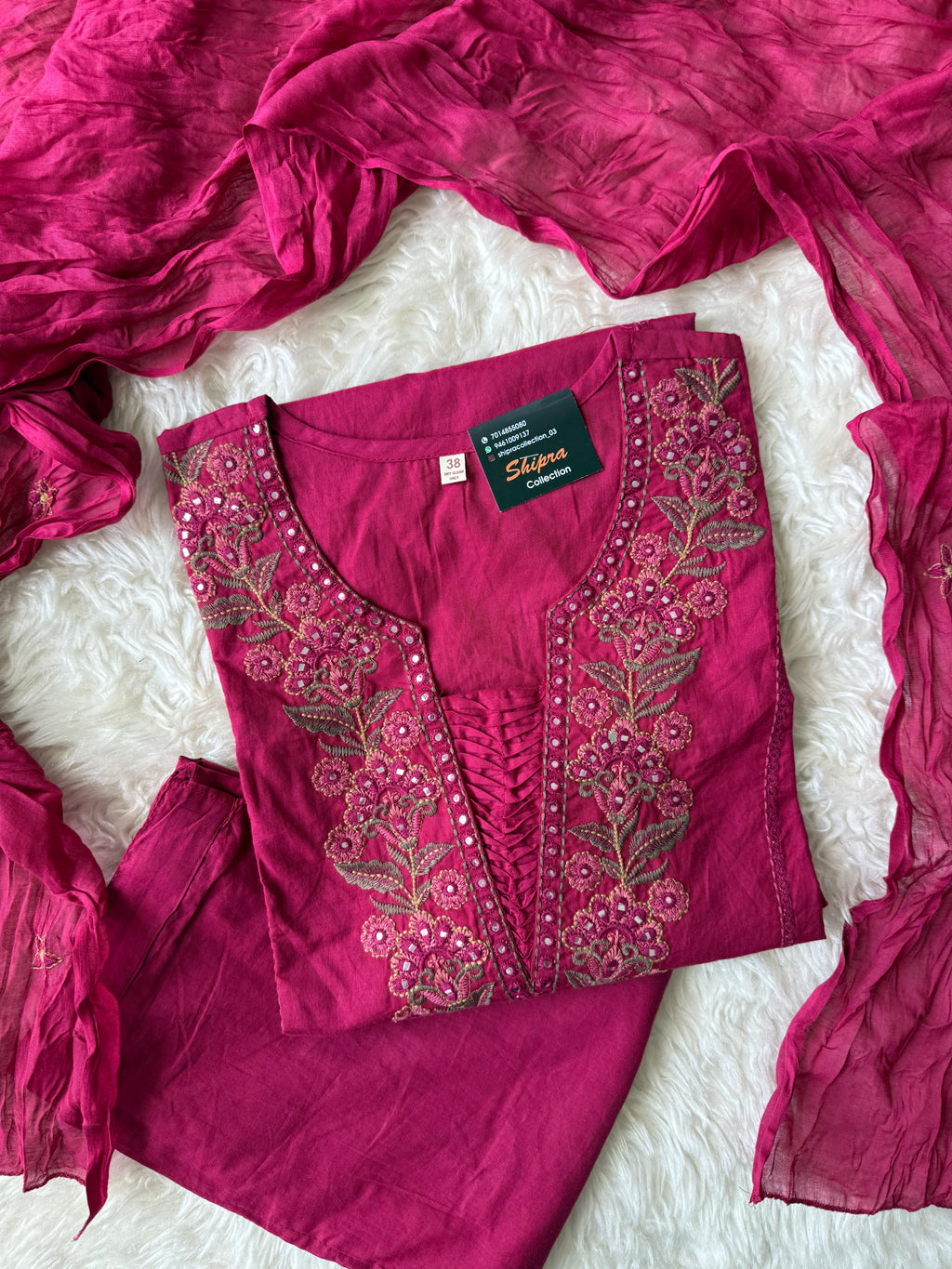 Premium Cotton Thread Work Collection