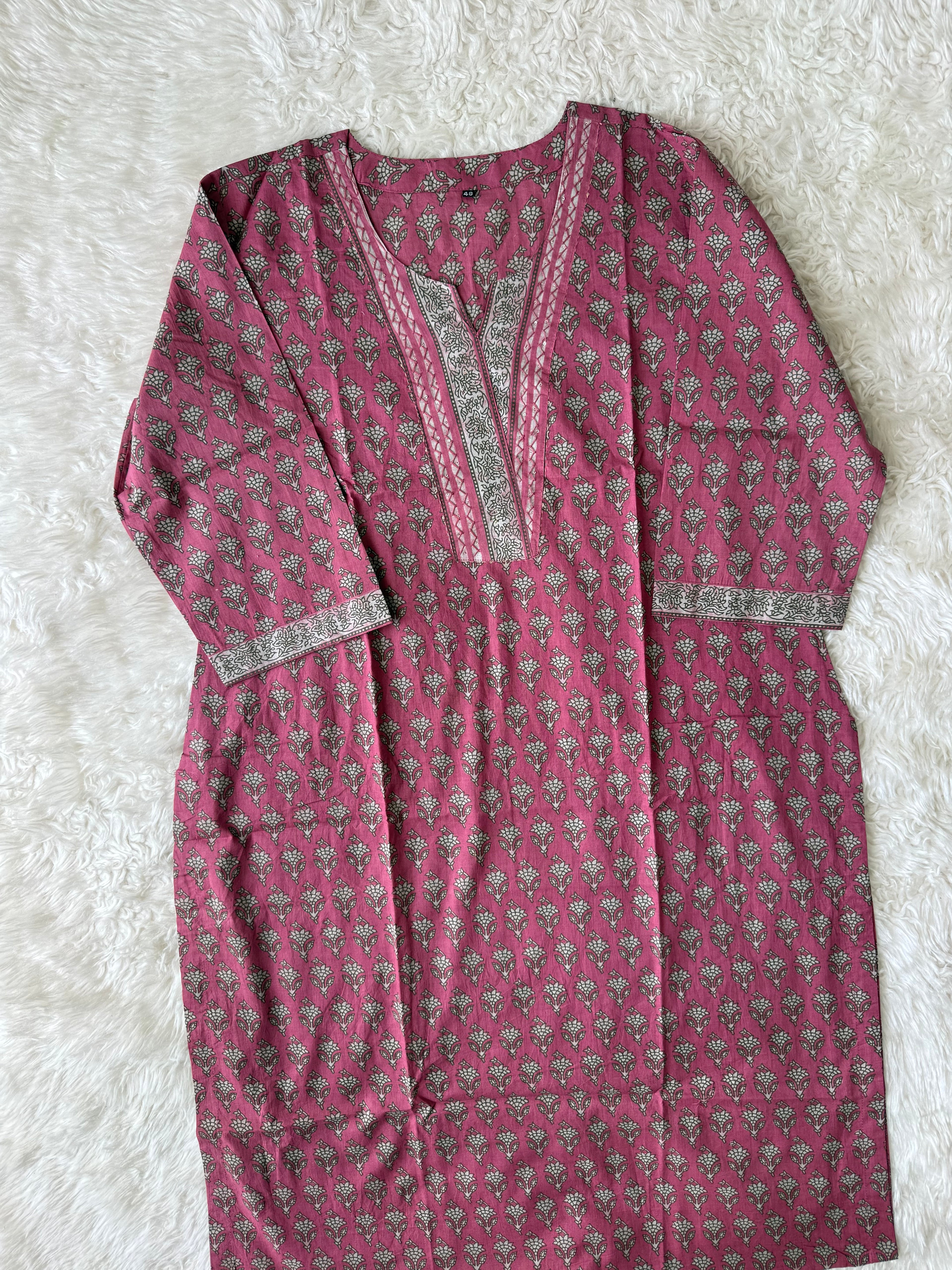 Premium Cotton Kurti Pant Dupatta Set